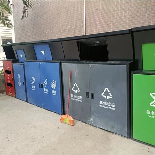 660L大型户外垃圾桶大号商用保洁清运收集车手推大容量环卫手推箱