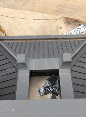 铝合金暗扣屋面板 铁青灰色铝镁锰板 25-330型 430型墙面铝镁锰板