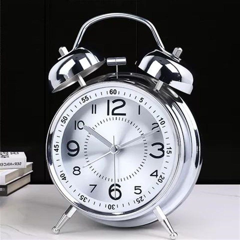 2024c新款机械闹钟学生初中生老人专用起床困难户神器强力叫醒闹
