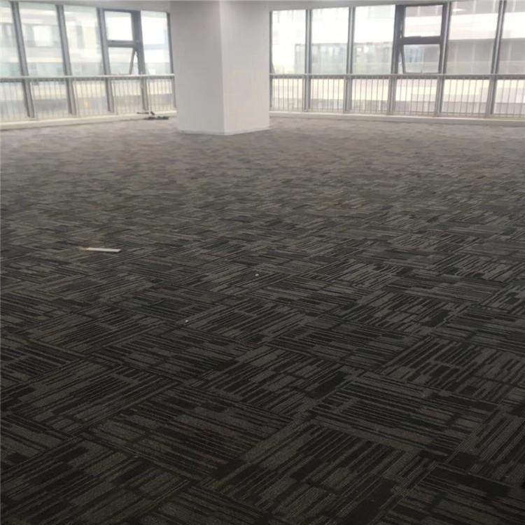 隔音走廊满铺5mm 方块地毯商务会议室办公室满铺毯江浙沪上门铺装