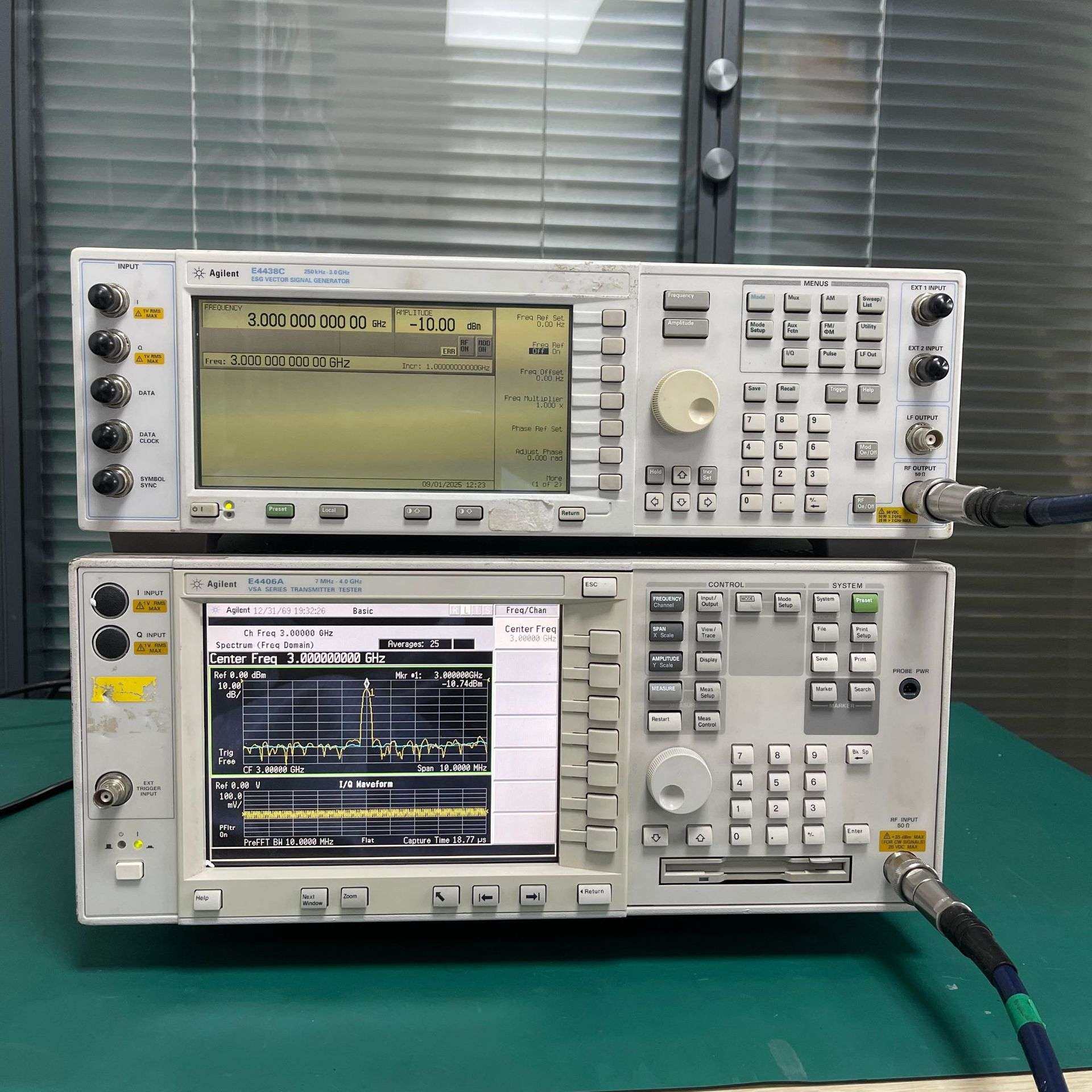 安捷伦信号源Agilent E4438C E4406A高频信号源射频