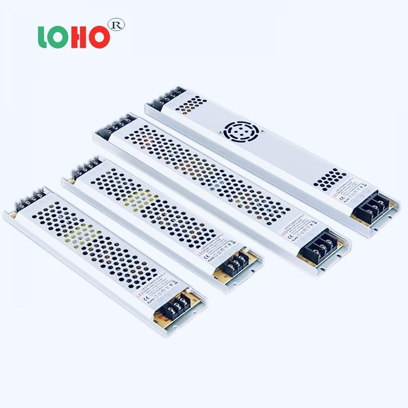 12V25A/24V12.5A长条灯箱电源 led电源12V24V300W超薄发光字电源