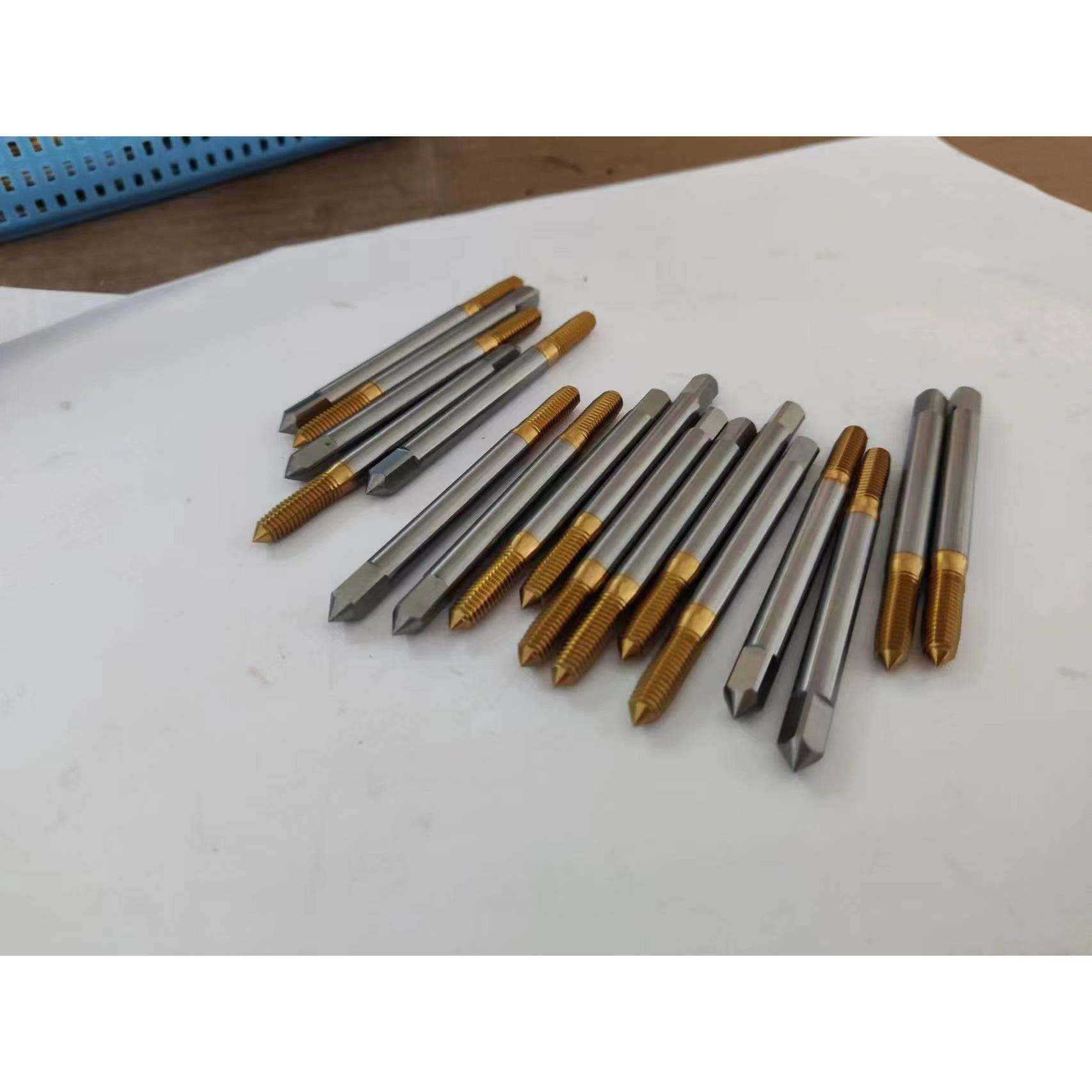 模内攻牙用M6X1.0RH7P尖头短牙挤压丝攻-CPM料寿命远超进口