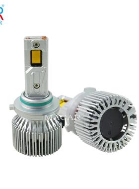 高功率三筒管150W 卤素光12V汽车前大灯LEDH4 9005 H1H11前照灯