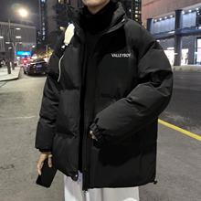 羽绒服男士冬季新款加厚保暖港风国潮学生宽松大码潮牌立领面包服