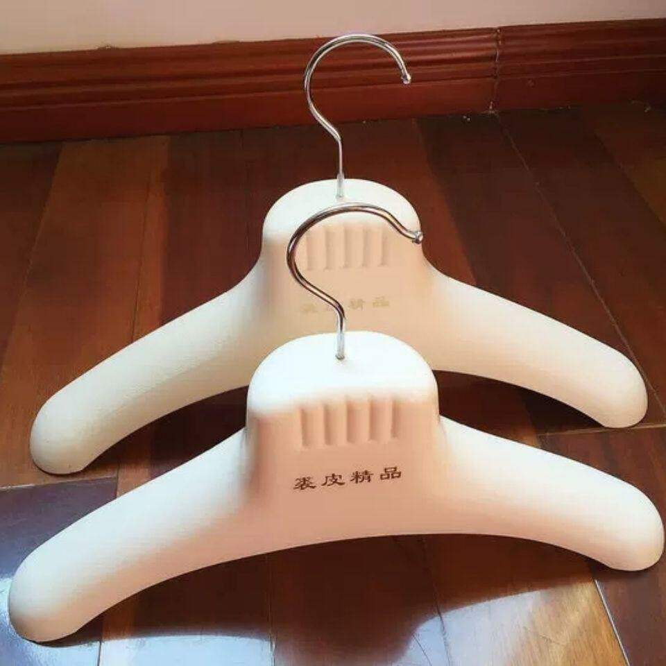 挂貂专用衣架宽肩貂衣服挂皮草衣架貂皮裘皮大衣架加粗衣架防滑貂