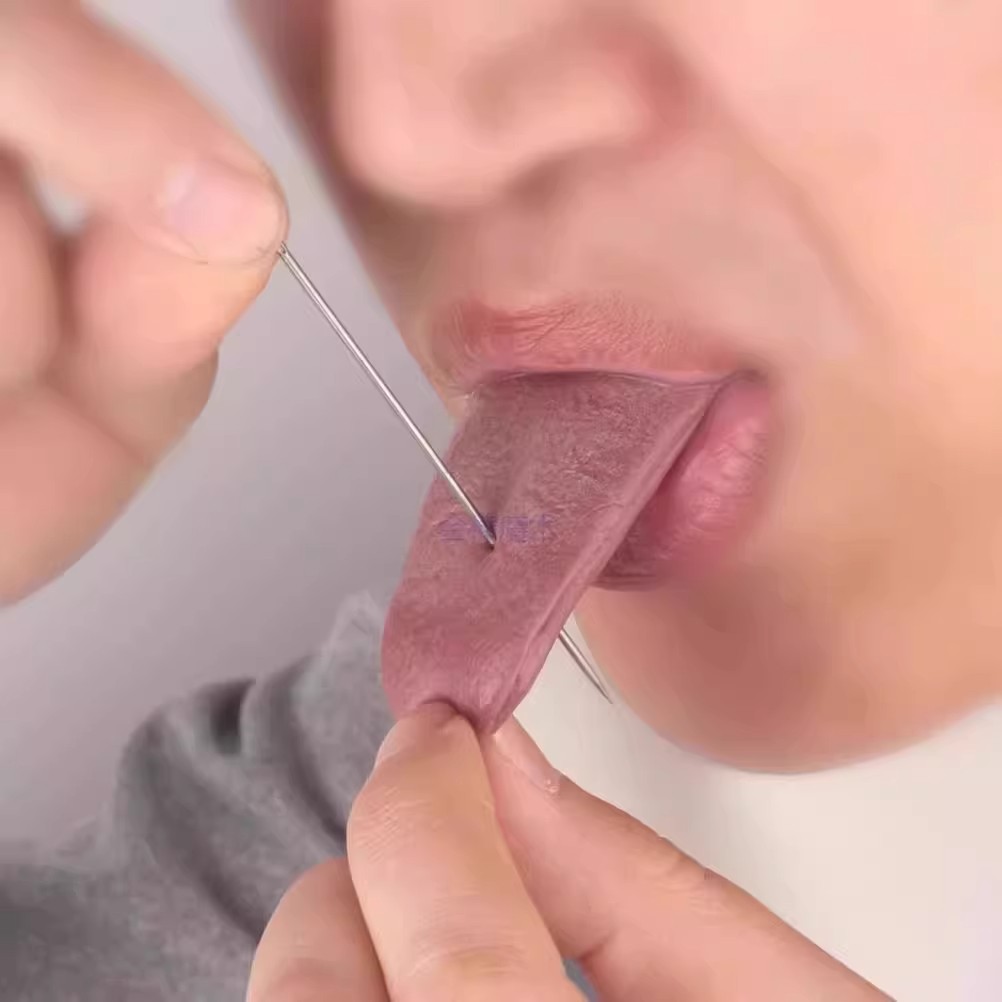 假舌头恶搞整蛊吓人玩具仿真舌模型整人神器魔术道具恶作剧趣味