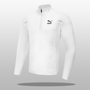 奥特莱斯2025冰丝运动长袖 T恤男士 凉感亲肤训练服宽松T圆领打底衫