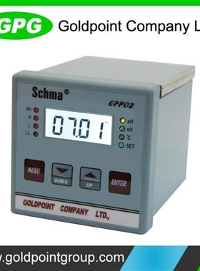 GOLDPOINT台湾金点GPP02工业在线PH计酸度计PH/ORP仪控制器SCHMA