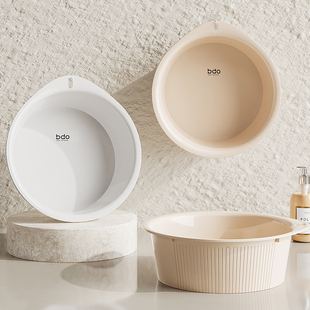 家用洗脸盆加厚塑料洗衣盆可壁挂宝宝洗脚盆厨房洗菜盆塑料脸盆