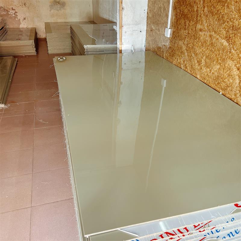 米黄色PP胶板防水垫板工程尼龙硬塑料耐磨米灰色塑胶加工pp板材