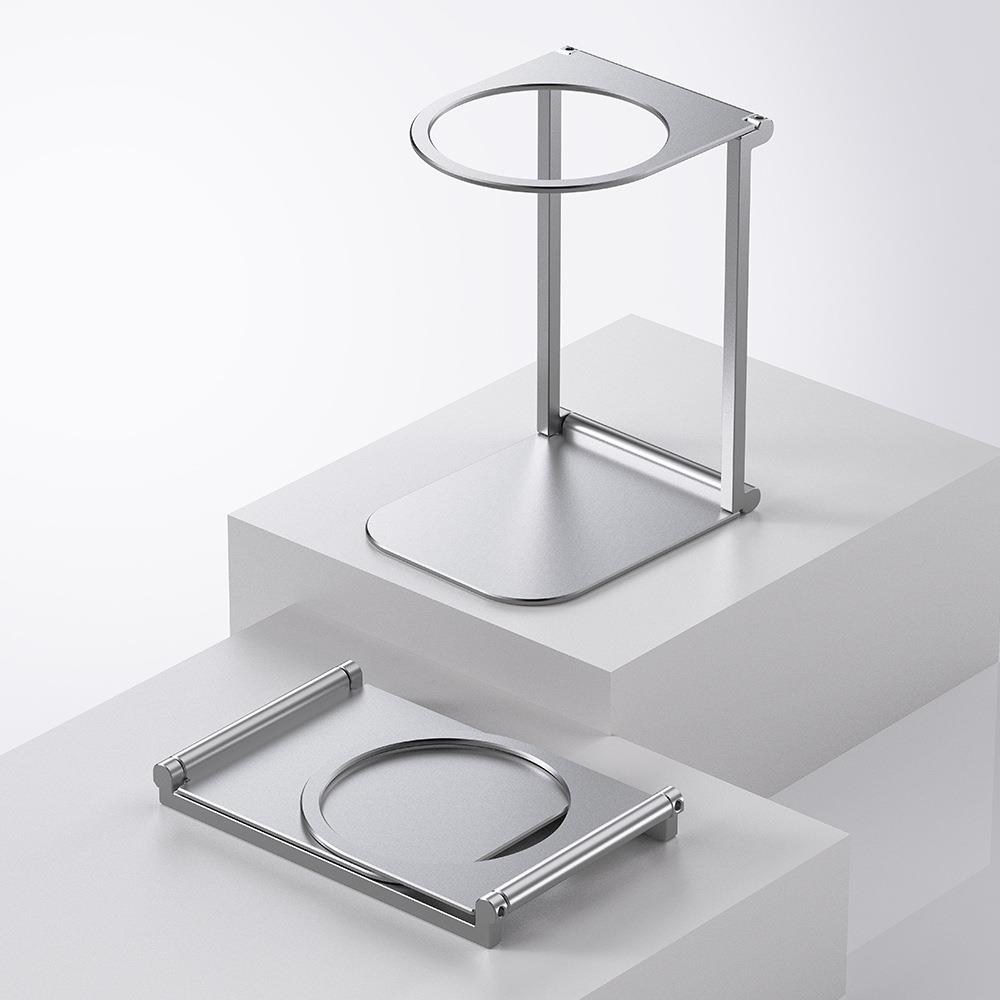 便携式胶囊咖啡机支架可折叠航空铝合金架子户外家用咖啡萃取配件