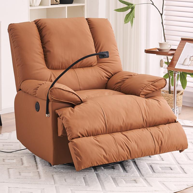 头等沙发舱太空单人电动功能舒适懒人可躺可睡家用大客厅摇摇转椅