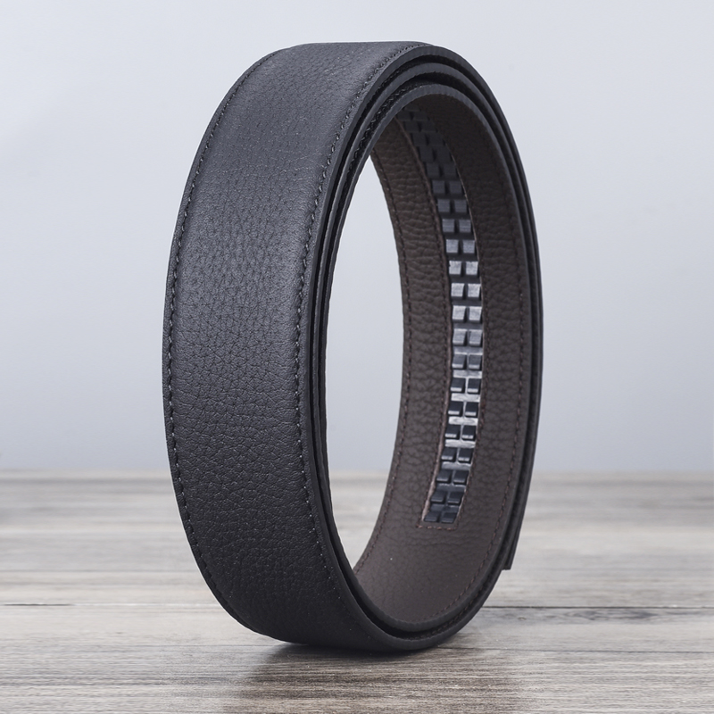不带头自动带皮带男士3.8真皮头层牛皮3.4无扣头纯腰带身带条507