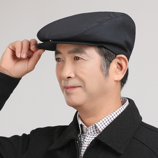 中老年人帽子男士秋冬季鸭舌前进帽薄春秋老人爷爷老头休闲爸爸帽