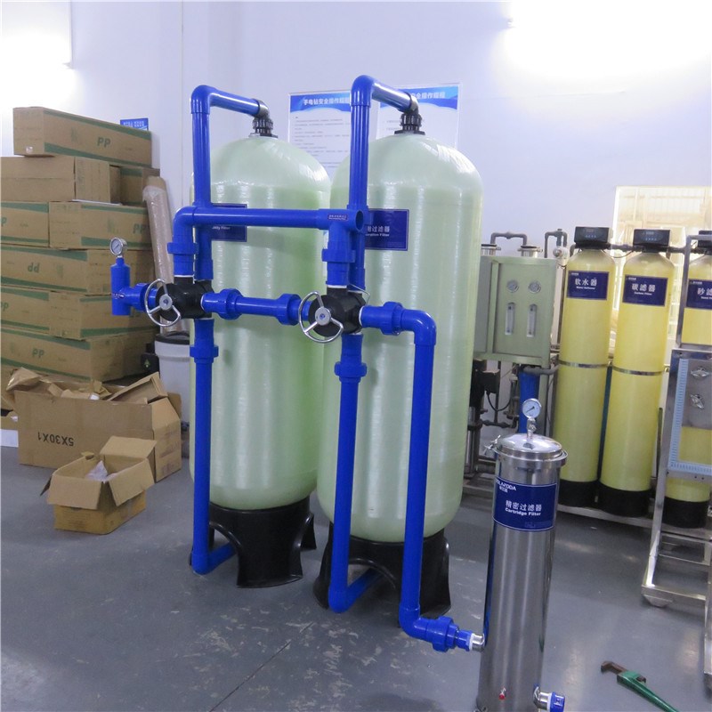 玻璃钢罐多介质过滤器水处理石英砂活性炭软水树脂罐