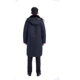 冬季铁路加长防寒大衣男女款棉服乘务员棉袄车路段工作服