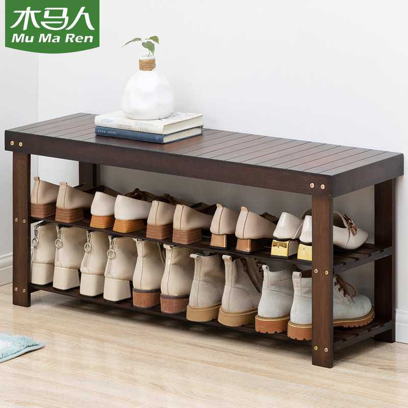 家用门口玄关换鞋凳沙发凳可坐式鞋凳穿鞋凳子一体鞋柜入户高级感