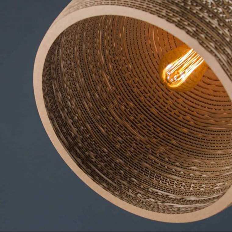 亚马逊北欧蜂巢吊灯瓦楞纸餐厅灯酒店民宿客厅铁艺氛围吊灯厂家