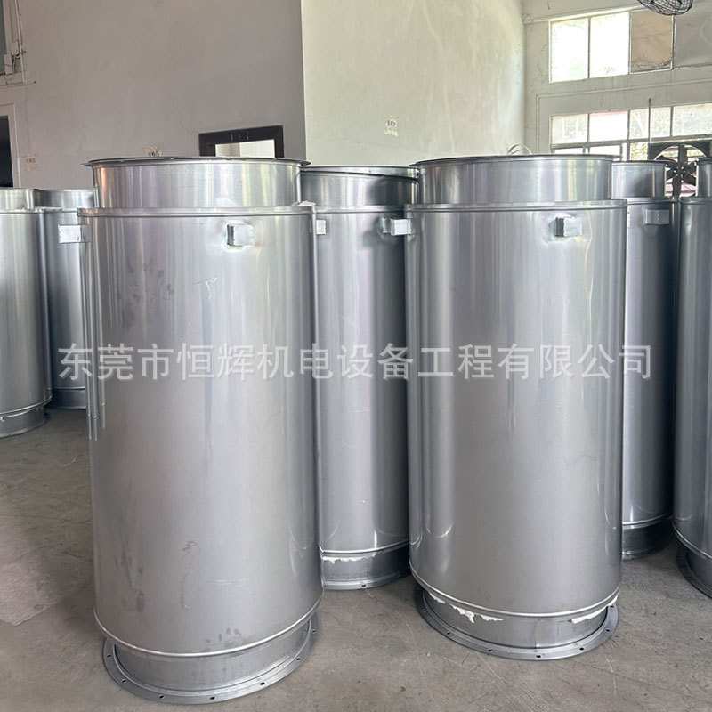 环保成品锅炉不锈钢烟囱防腐风机耐高温设计规范恒辉风管厂