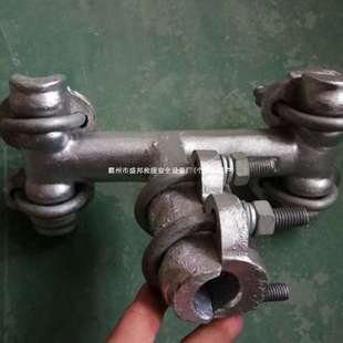 400螺栓型双导线双引下线铝合金线夹生产厂家 1440N 河北TLS