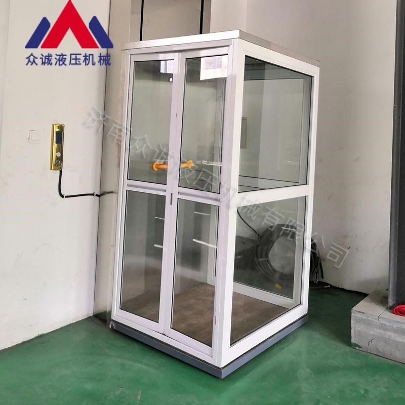 电动升降台庭装两层别墅简易无障碍残疾人液压小型家用电梯