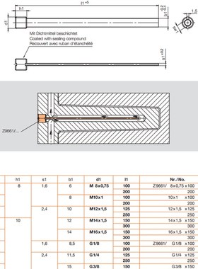 德标模具黄铜 隔水片hZ9661/8 10 12 14 16 Z9661/R1/8/R1/4/R3/8