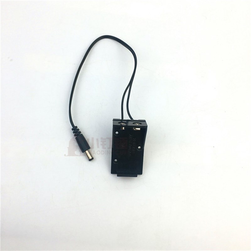 9V电池扣子 6F22电池盒 9伏电池座 无盖无开关