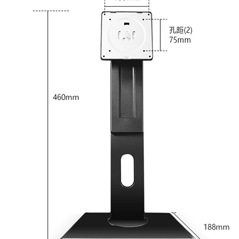 旋转升降通用显示器支架底座22,24,27,32,34英寸屏幕上下自由调节