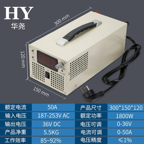 1500W大功率开关电源220V转12v2E4V48V110伏可调电压电流直流