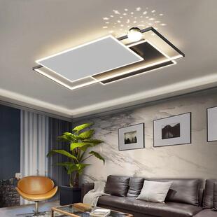 客厅led吸顶灯简约现代2025年新款大厅主灯广东中山灯具组合套餐