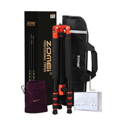 ZoMei三脚架单反相机支架Z818云台套装户外旅游摄影一架多用便携