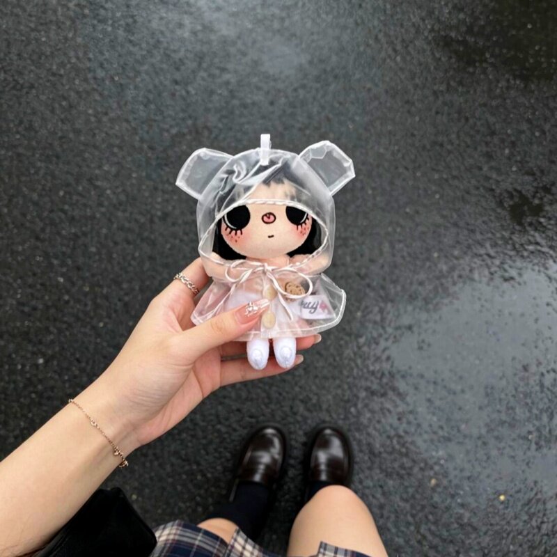 雨天出去玩！小玉衣服yuy透明