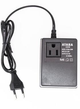 欧规200WAC220V转AC110V电源转换器适配器开关