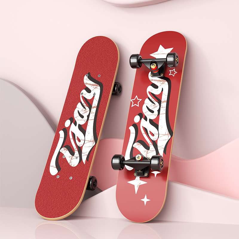 滑板专业板双翘四轮滑板车男女生初学者6-12岁儿童成人青少年新款