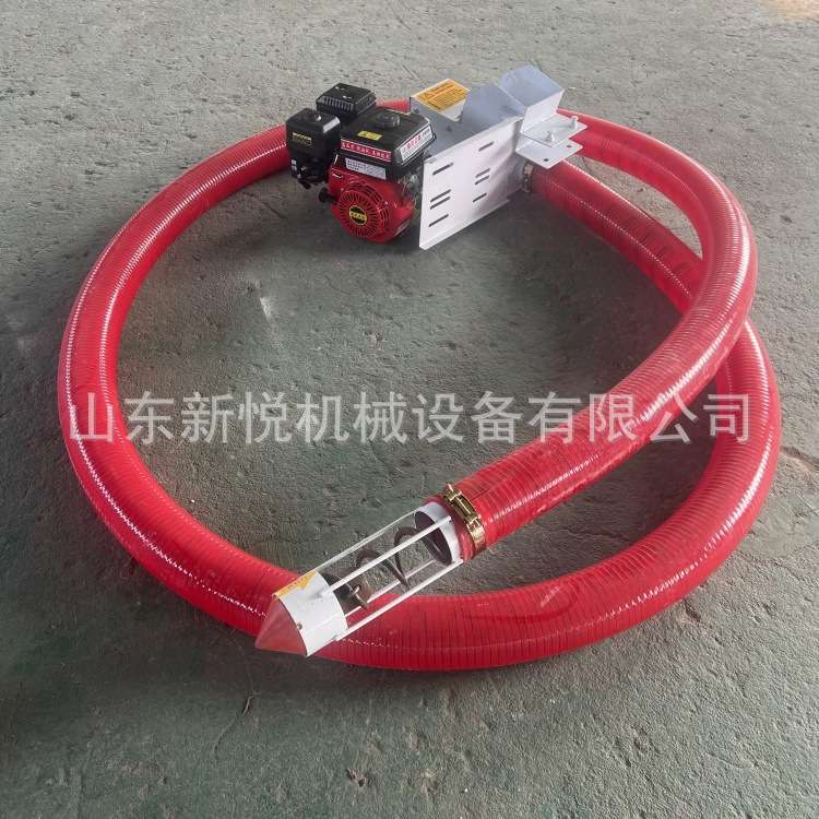 软绞龙输送沙子专用软管螺旋抽沙机 各种粉料颗粒输送机