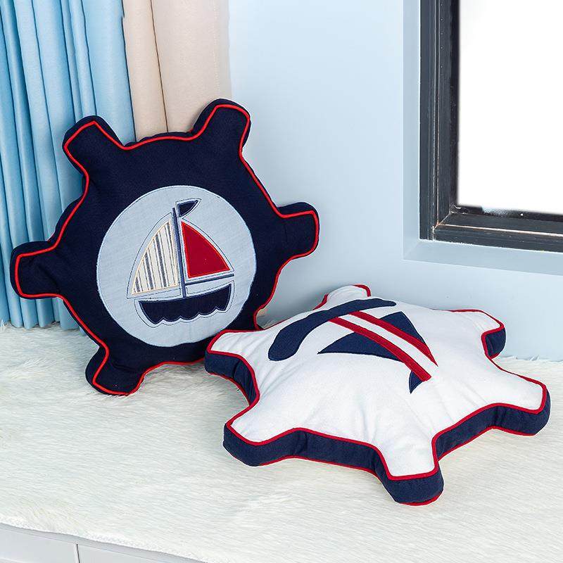 地中海风格创意家居帆布船舵抱枕靠垫 办公室腰枕含芯蓝白款,鲜花速递/花卉仿真/绿植园艺,割草机/草坪机,淘宝优惠券,粉丝福利购,淘宝优惠卷