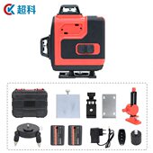 跨境精度全自动调平贴地仪绿光12线16线 室内外水平贴墙仪超亮