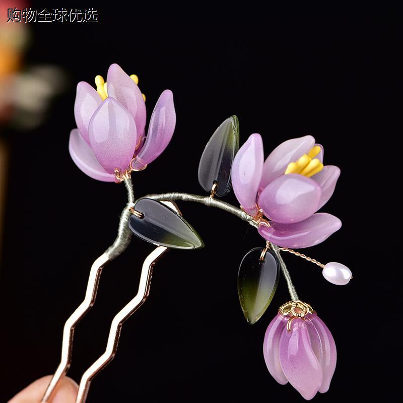 古风发梳女汉服后压头饰