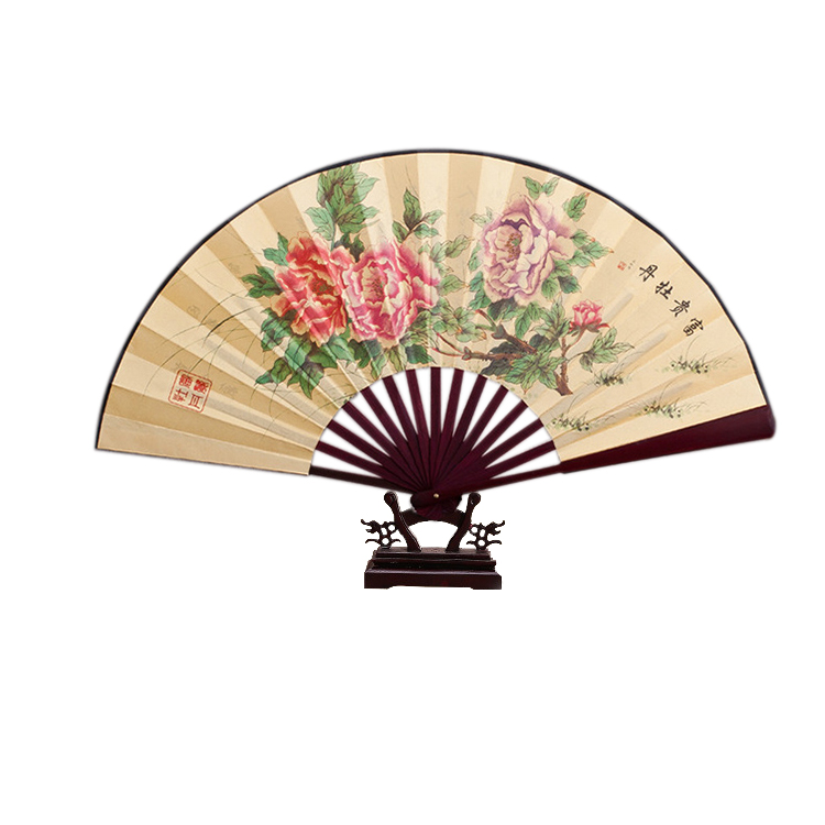 小生折扇 京剧越剧戏曲古装舞蹈花旦小生梁祝扇子8寸10寸纸扇道具