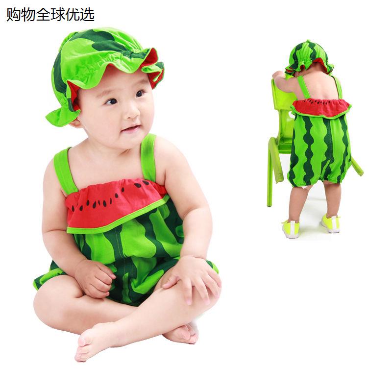 幼儿园表演服儿童节跳舞服 六一出演服装西瓜舞特色动物舞蹈衣服