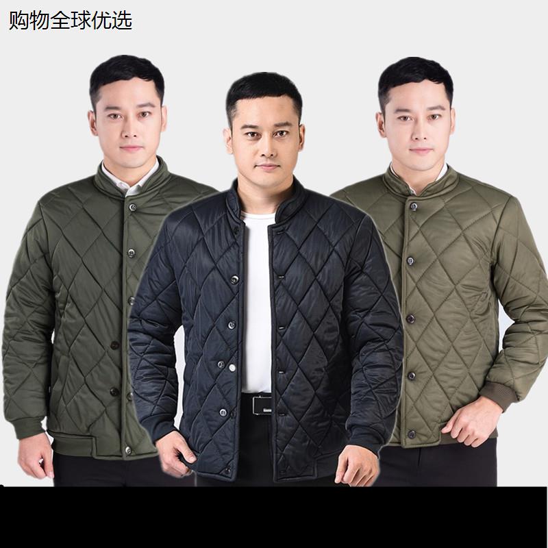 中老年弹力棉衣男内胆小
