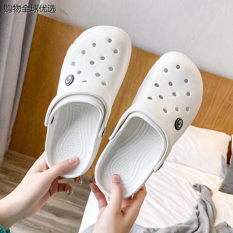 手术室洞洞鞋男女夏外穿