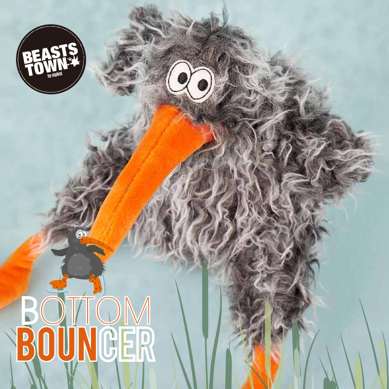 Beaststown开溜鸟搞怪潦草玩偶