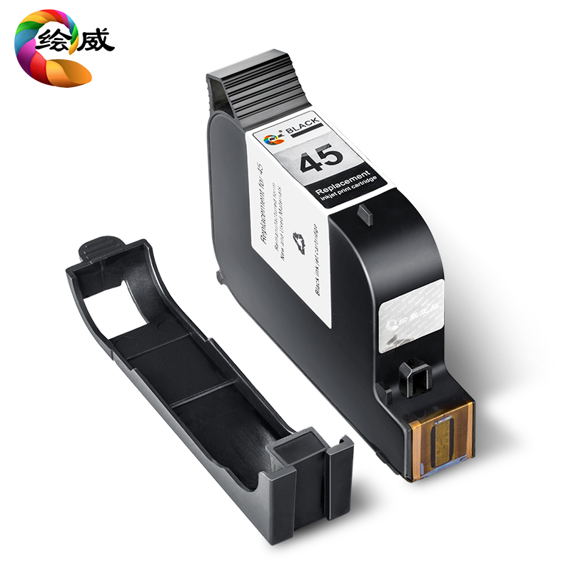 极速绘威 45 黑色墨盒(适用惠普HP 710c 720c 815c R830c 850c 87