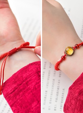 新品楞严咒手链男士咒轮虚u空藏菩萨手绳心经绿度母佛珠随身情侣