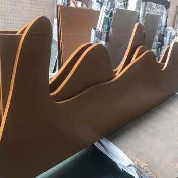 极速厂促树型焊接弧形波浪铝n单板铝树G包柱拉弯铝L型材方通方管