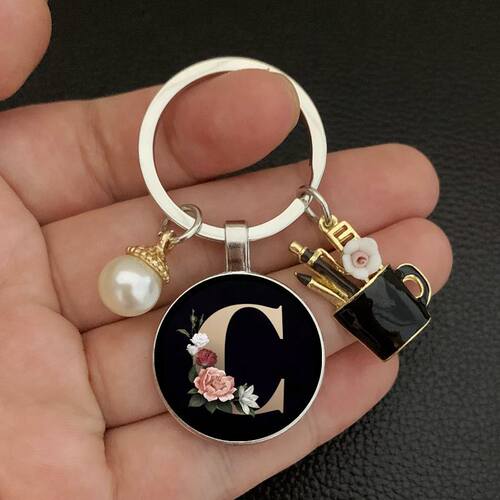 新品New chargm enamel pen holder teachers day gift keychain