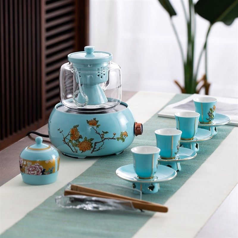 极速迷你蒸茶壶 炉下午茶全套组 财商G女王.王妮总同款办公室 茶,餐饮具,茶壶,淘宝优惠券,粉丝福利购,淘宝优惠卷