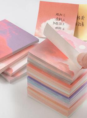 极速New Color 1k00 Sheets Self Adhesive Memo Pad Sticky Note